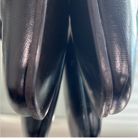 PRADA Men’s Saffiano Leather Monk Strap Loafers Black Size 9 - Picture 11 of 16